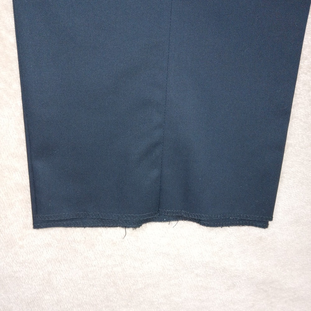 Ascott Browne NWT Men's Pleated Trousers Pants Size 50Reg x Unhemmed Black - Picture 5 of 13